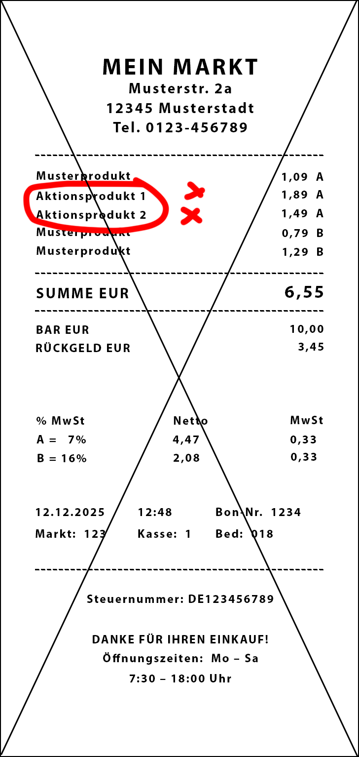 Kaufbeleg Tipp 1